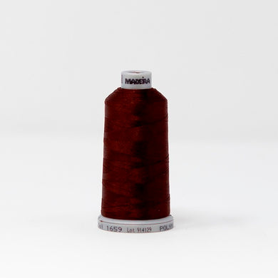 Madeira 9191659 POLYNEON NO.40 1000m Embroidery Thread - Coffee Bean