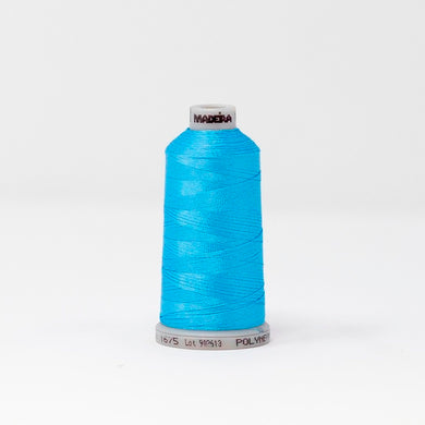 Madeira 9191675 POLYNEON NO.40 1000m Embroidery Thread - Nordic Blue
