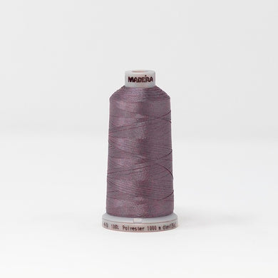 Madeira 9191741 POLYNEON NO.40 1000m Embroidery Thread - Gun Metal