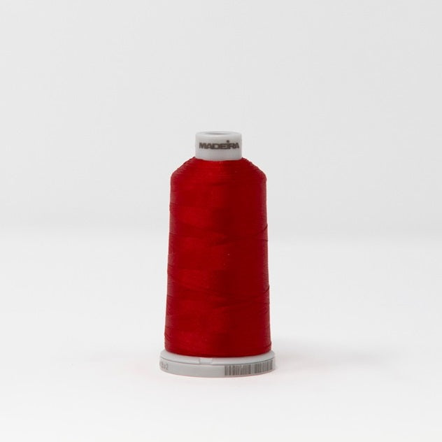 Thread 1839 Madeira 9191839 POLYNEON NO.40 1000m Embroidery Thread -Christmas Red ...