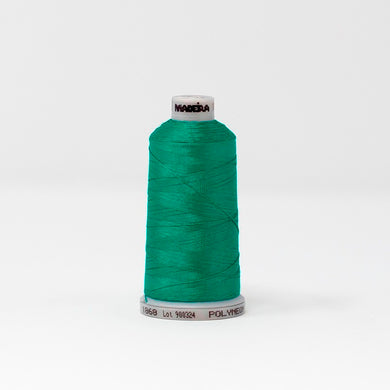 Madeira 9191868 POLYNEON NO.40 1000m Embroidery Thread - Bottle Green