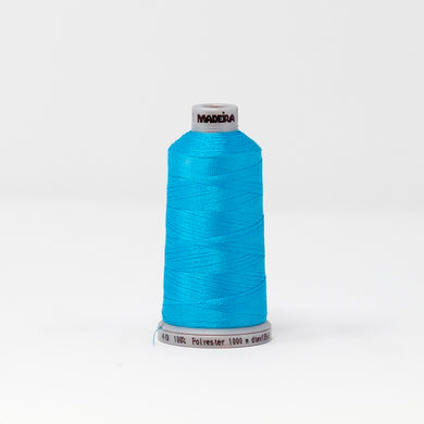 Madeira 9191871 POLYNEON NO.40 1000m Embroidery Thread - Porcelain Blue