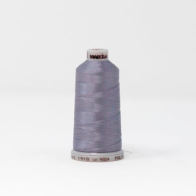 Madeira 9191918 POLYNEON NO.40 1000m Embroidery Thread -Polished Pewter