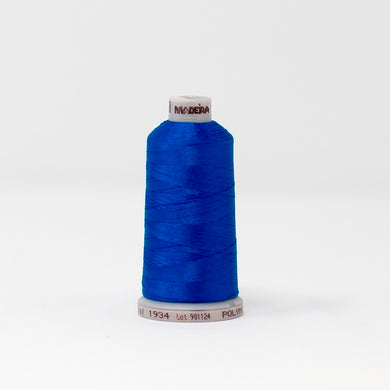 Madeira 9191934 POLYNEON NO.40 1000m Embroidery Thread -Royal Blue