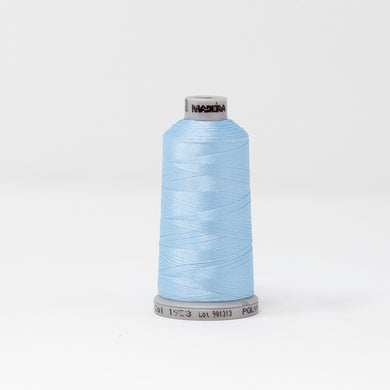 Madeira 9191953 POLYNEON NO.40 1000m Embroidery Thread - Powder Blue