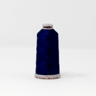 Madeira 9191967 POLYNEON NO.40 1000m Embroidery Thread -Dark Denim