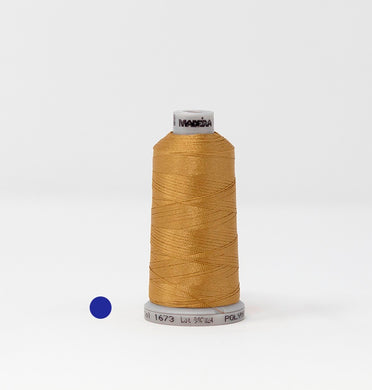 Madeira 9241673 POLYNEON NO.60 1500m Embroidery Thread -Khaki