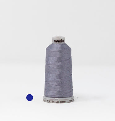 Madeira 9241918 POLYNEON NO.60 1500m Embroidery Thread -Polished Pewter