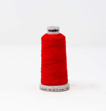 Madeira 9427747 FROSTED MATT NO.40 1000m Embroidery Thread - Apple Red