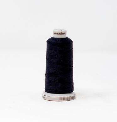 Madeira 9427800 FROSTED MATT NO.40 1000m Embroidery Thread - Black
