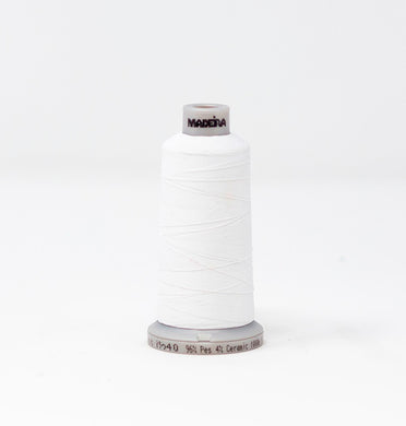 Madeira 9427801 FROSTED MATT NO.40 1000m Embroidery Thread - Super White