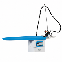 Load image into Gallery viewer, Battistella Argo Ironing board with vacuum and heating options, with iron and boiler.
