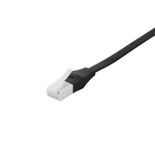 Buffalo BSLS6FU10BKW Cat6 Flat LAN cable , 1.0M , Break-proof latching tub -Black  ، تحميل الصورة في عارض المعرض

