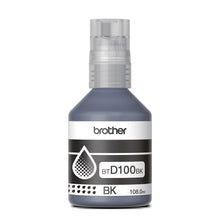 Load image into Gallery viewer, Brother BTD100BK All-in-One Ink Tank Duplex Printer Ink Bottle Yields 7500 pages-Black
