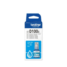 Load image into Gallery viewer, Brother BTD100C All-in-One Ink Tank Duplex Printer Ink Bottle Yields 5000 pages-Cyan

