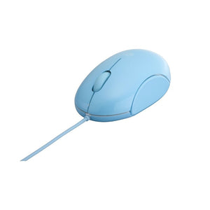 Buffalo BSMBU06BLW Blue USB Been's Style Blue LED Mouse