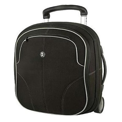 Crumpler DAD-004 Dangerous Dwarf-Carry on Laptop Trolley fits 17-inch Laptops-Black / Steel Grey