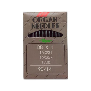 Organ DBX1 90/14 Needles for Industrial Sewing and Lockstitch Machines-Pack of 10