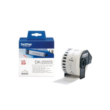 Load image into Gallery viewer, Brother Genuine DK-22223 Roll for QL Printers Continuous Paper Label 30.8mx50mm - Black Text on White.
