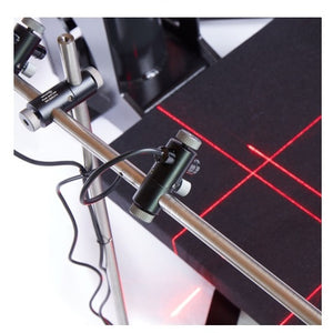 Secabo Modular Double Cross Laser Stand version with 4 x 500mm Rod