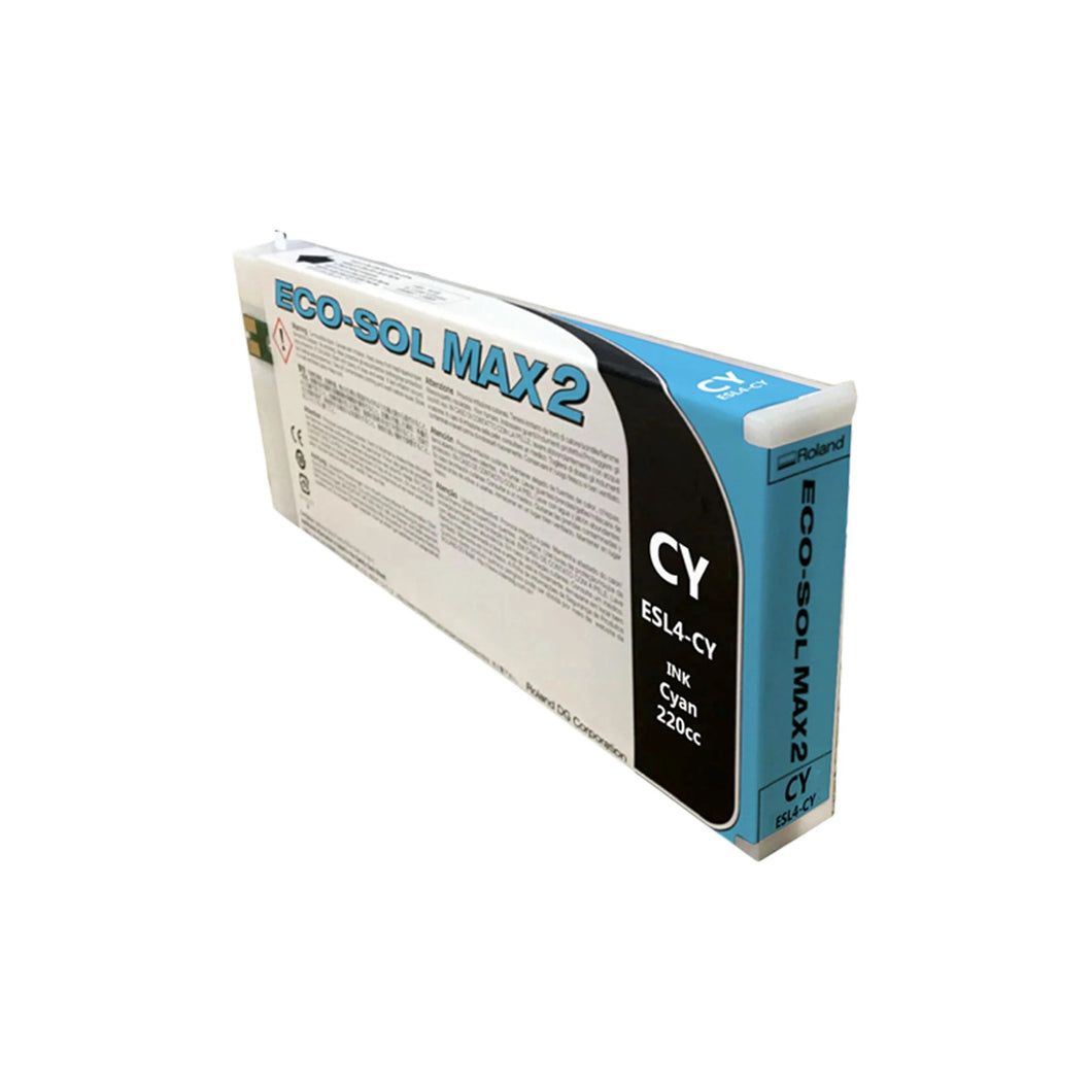ROLAND ESL4-CY ECO SOL MAX2 ink for Versastudio BN-20A 220CC-Cyan