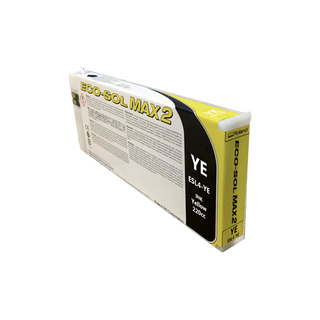 ROLAND ESL4-YE ECO SOL MAX2 ink for Versastudio BN-20A 220CC-Yellow