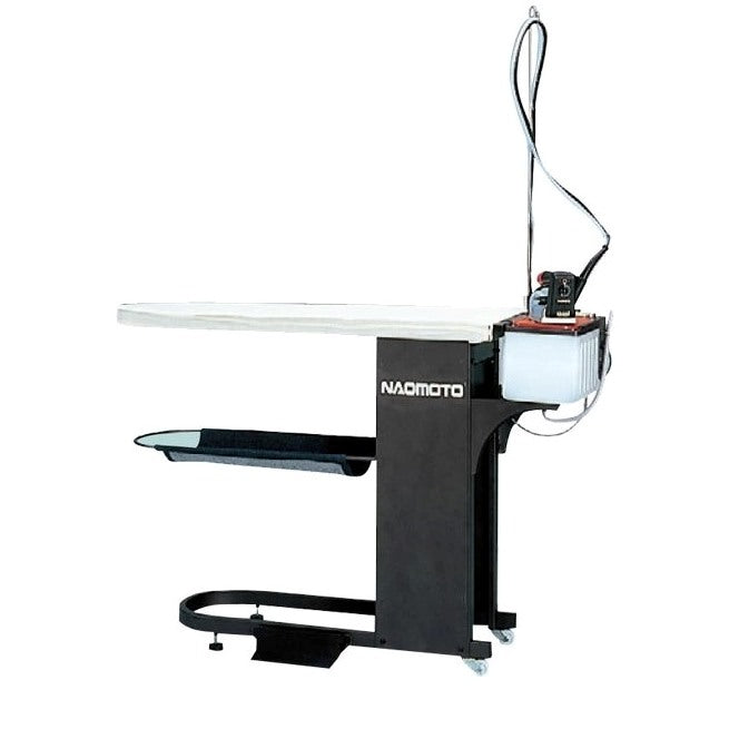 Naomoto FB-8S 220V Vacuum Table with HYS-520P 220V HY-Steam Iron and PS-1 Water Feed Pump