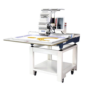 Fortever FT-1201 Pro Single Head 12 Needle Industrial Embroidery Machine 500X800mm Embroidery Area.