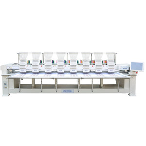 Fortever FT-1208H 8 Head 12 Needle Industrial Embroidery Machine 400x450 Embroidery Area.