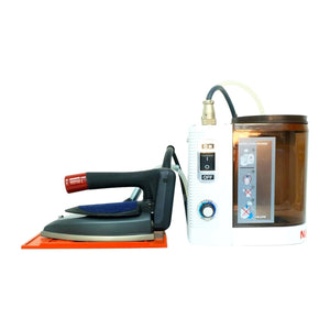 Naomoto FB-8S 220V Vacuum Table with HYS-520P 220V HY-Steam Iron and PS-1 Water Feed Pump