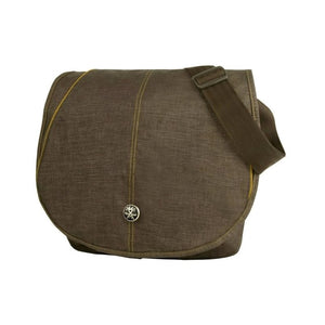 Crumpler IRH-003 Irish Half-Large Shoulder Bag-Dirty Brown / Seeded Mustard