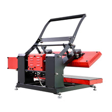 Load image into Gallery viewer, MT LZP-40DH Double Heat Platens Lanyard Heat Press without Manual Feeding Device, 25x100cm, only 220V with wall-in plug (Blue and Black), Red part is changed to Blue
