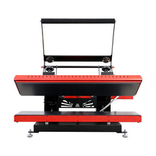 Load image into Gallery viewer, MT LZP-40DH Double Heat Platens Lanyard Heat Press without Manual Feeding Device, 25x100cm, only 220V with wall-in plug (Blue and Black), Red part is changed to Blue
