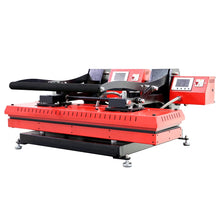 Load image into Gallery viewer, MT LZP-40DH Double Heat Platens Lanyard Heat Press without Manual Feeding Device, 25x100cm, only 220V with wall-in plug (Blue and Black), Red part is changed to Blue
