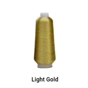 RPS MY021 Embroidery Metallic Thread Light Gold 5000m