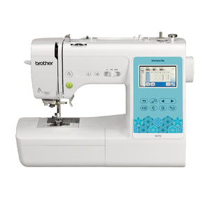 Brother Innovis M370 Sewing & Embroidery Machine with WLAN and USB Connectivity, 100x100mm Embroidery Area.