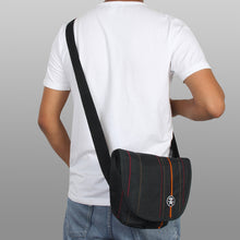 Load image into Gallery viewer, Crumpler MBSTR300-003 Messenger Boy Stripes Toploader for SLR Camera Anthracite
