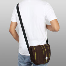 Load image into Gallery viewer, Crumpler MBSTR300-004 Messenger Boy Stripes Toploader for SLR Camera Mahogany
