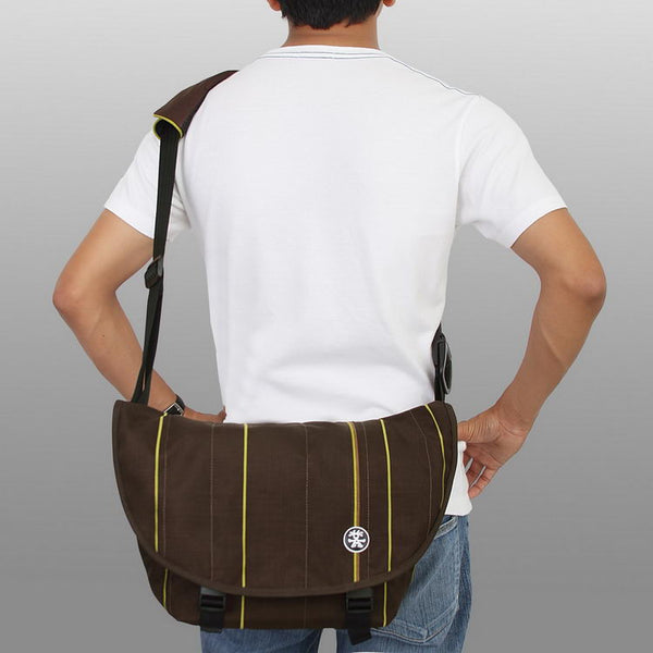 Crumpler MBSTR8000-004 Messenger Boy Stripes Camera Bag 8000 for SLR Camera-Mahogany