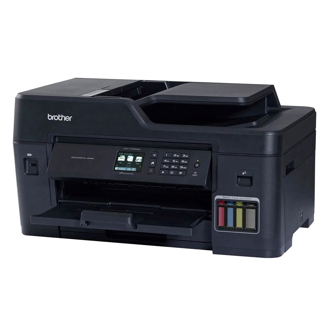 Brother MFC-T4500DW A3 Color Inkjet Multi-Function Center with Refill Tank System and Wireless Connectivity