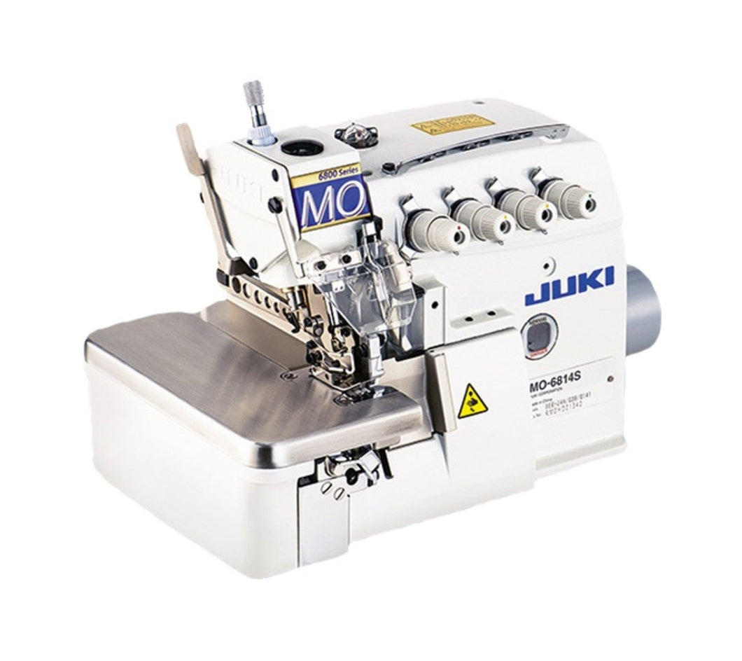 Juki MO6814S-BE6-34H-G44-Q143-DD10 Industrial 2 Needle Overlock Machine-Complete Set