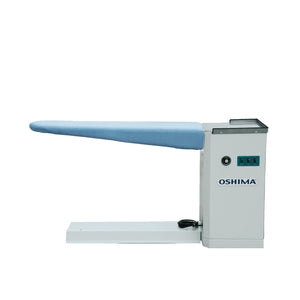 OSHIMA OPB-780 Acuminate Ironing Table with Steam Iron and 2 Hoses.