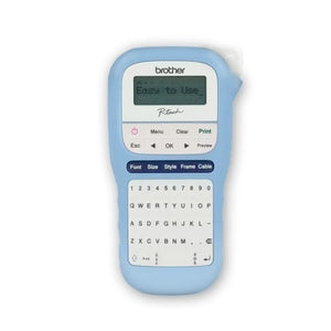 Brother PT-H110LB (Blue) P-Touch Label Printer prints in English upto 12mm width Tape for Home and Small Office.