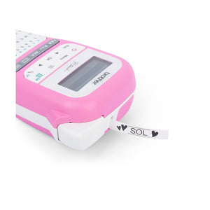 Brother PT-H110PK (Pink) P-Touch Label Printer prints in English upto 12mm width Tape for Home and Small Office.