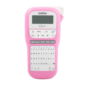 Brother PT-H110PK (Pink) P-Touch Label Printer prints in English upto 12mm width Tape for Home and Small Office.