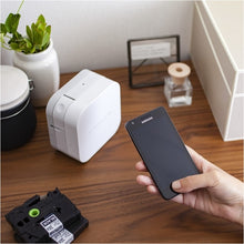 Load image into Gallery viewer, Brother PT-P300BT P-Touch Label Printer with USB and Bluetooth Connectivity, prints upto 12mm width Tapes,
