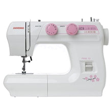 Load image into Gallery viewer, Janome PINK12 12-Stitch Function Home Sewing Machine
