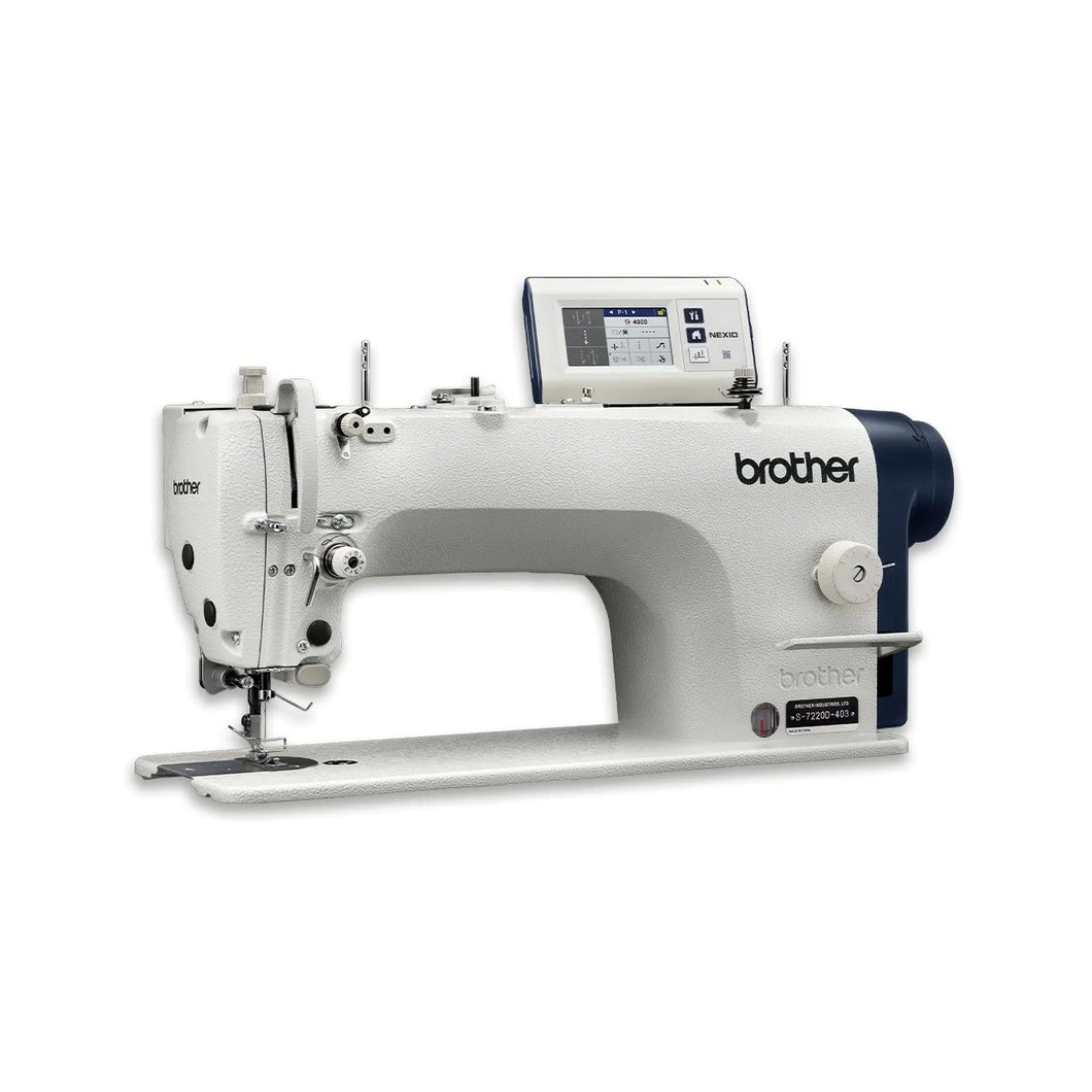 Brother Nexio S-7220D-403 Single Needle Direct Drive Lockstitch Machine-Complete Set.