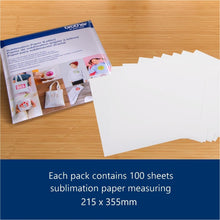 Load image into Gallery viewer, Brother SP01PL A4 Sublimation Paper pack of 100 Pages for SP-1 Sublimation Printer
