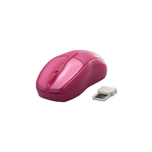 Buffalo SRMB02PKW Pink 2.4GHz Simpring Wireless Mouse